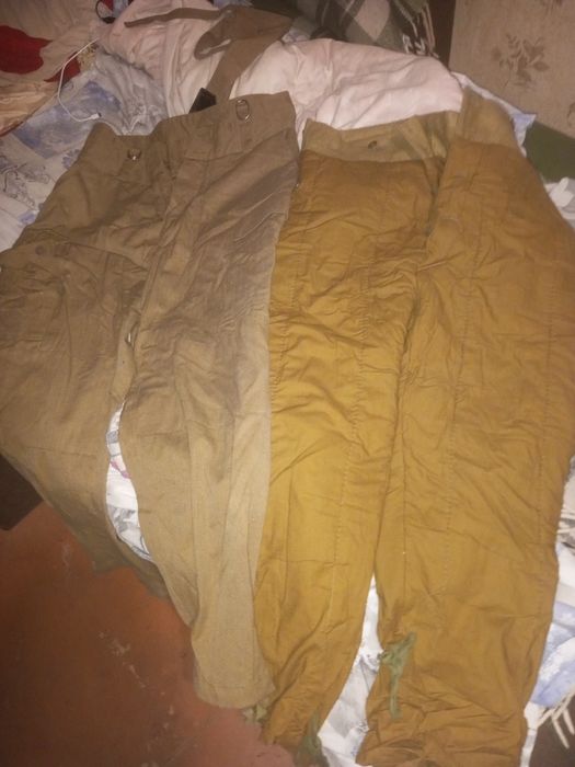 Штаны зимние ватние с подтяжками