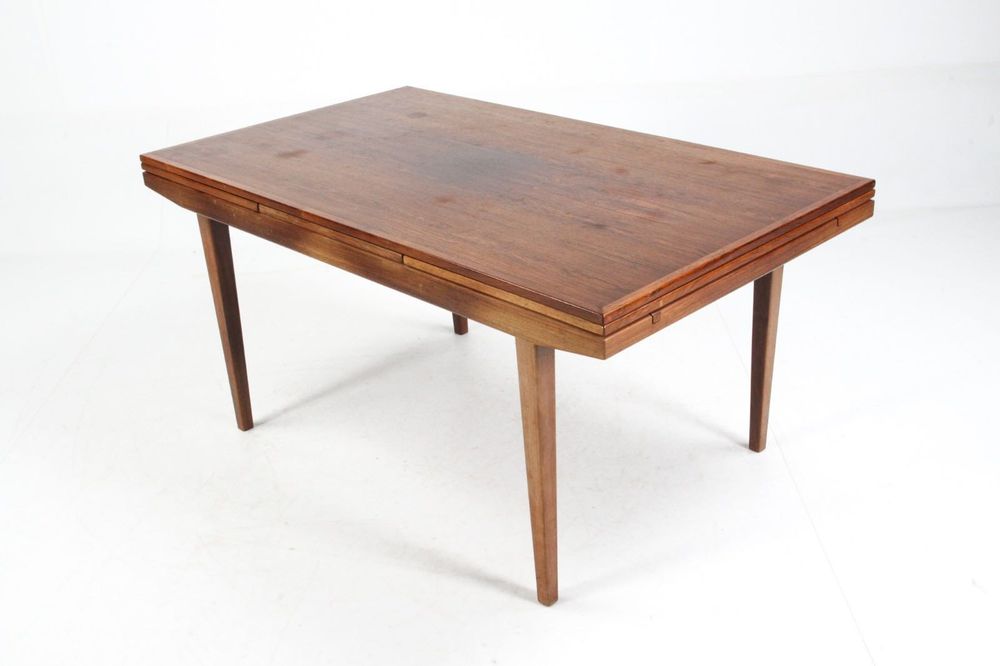 Stół do jadalni rozkładany Dania 1960s vintage drewno palisander