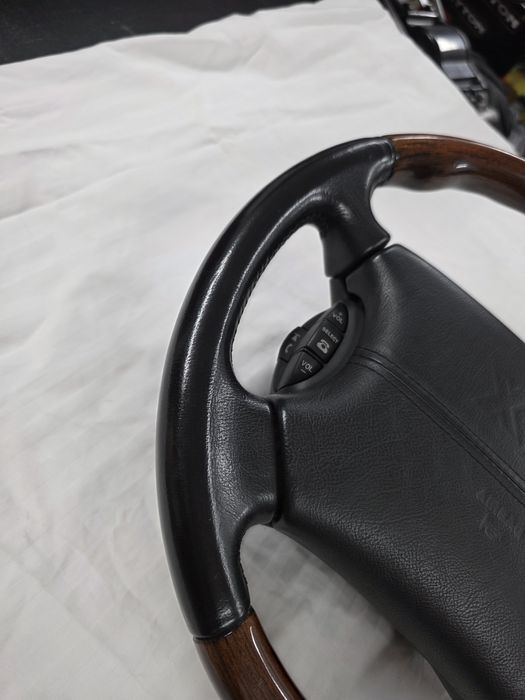 Kierownica drewniana XJR z poduszką Jaguar XJ X308 X300