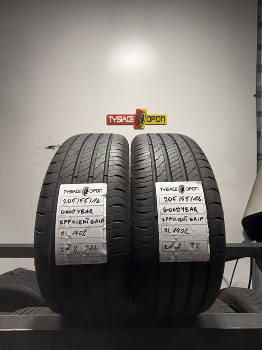 Opona letnia Goodyear 205/55 R16 EfficientGrip osobowa #L1402 stan bdb