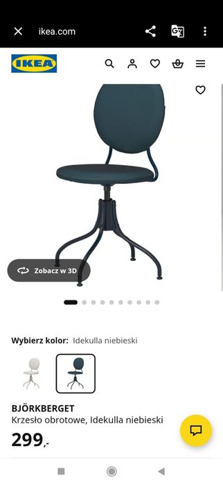 Krzesło obrotowe