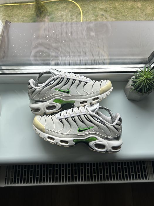 Кросівки 26см Nike Air Max Tn Plus White Black Volt