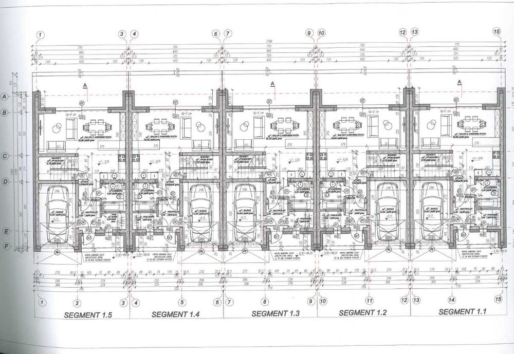 Domy w zabudowie szeregowej Praszka ulica Kopernika
