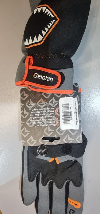 Rękawiczki rekawice podlodowe zimowe  neoprenowe  delphin nowe xl