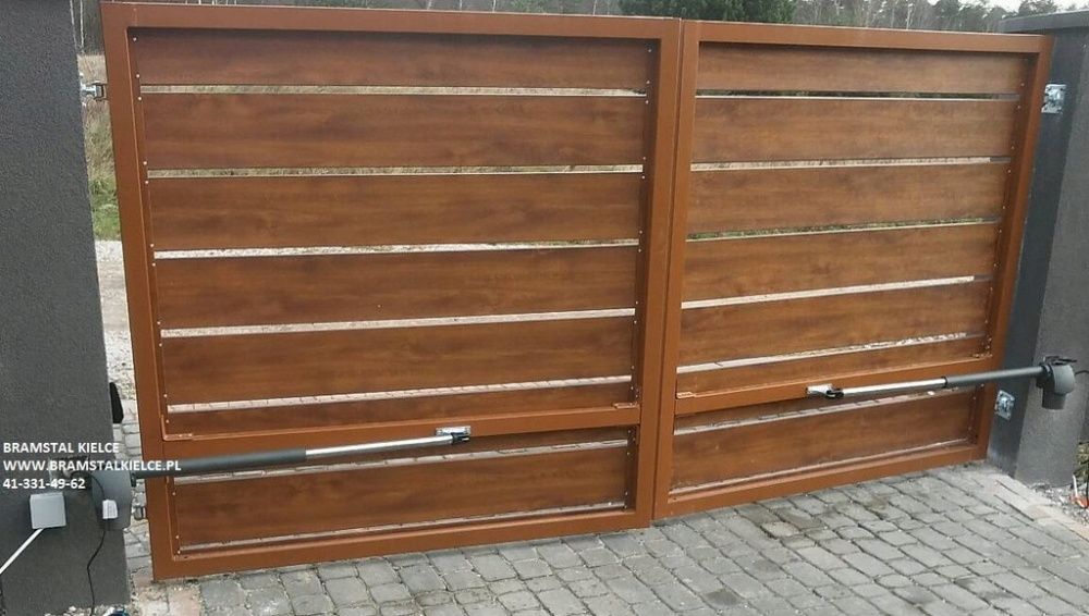 Panele sztachety Producent Brama przesuwna ogrodzeniowa nowoczesna