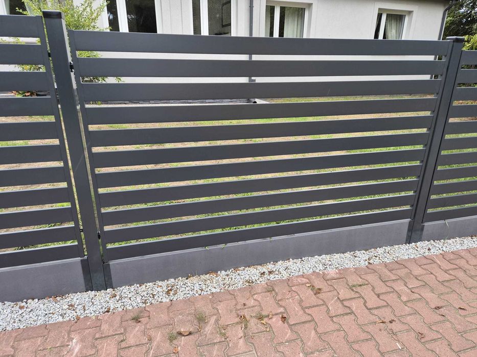 Ogrodzenie palisadowe modułowe