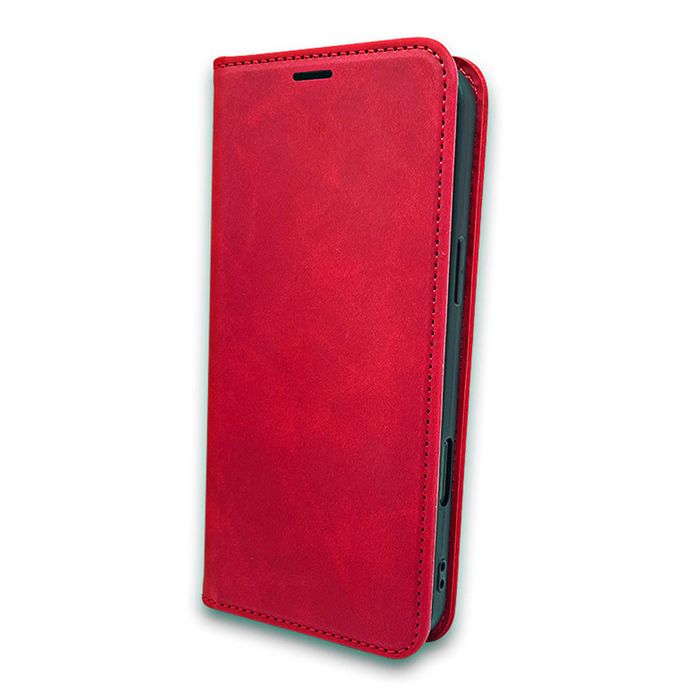 Etui Smart Suede do Samsung Galaxy A57 5G czerwone