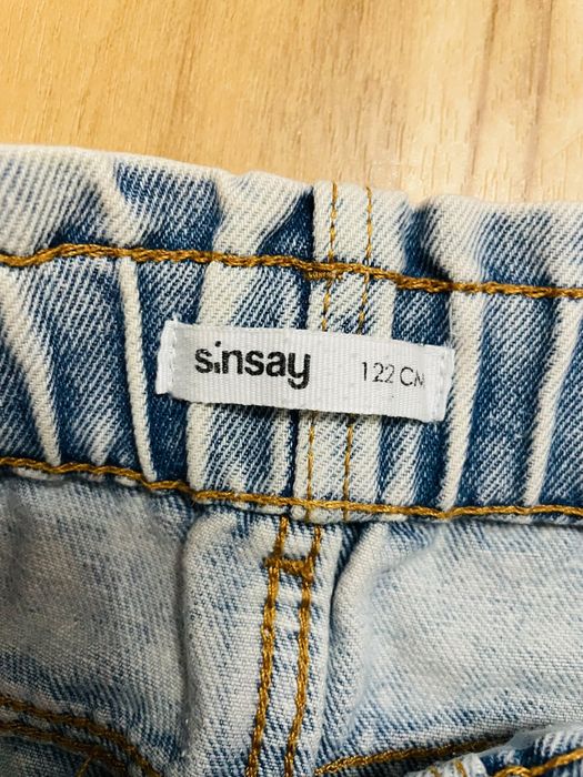 Dżinsy Sinsay – Jasnoniebieskie, dziecięce (122 CM)
