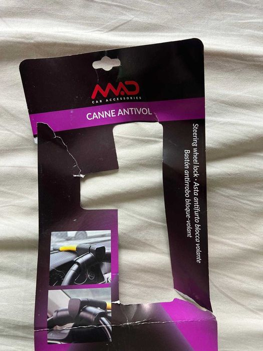 Tranca Anti-Roubo Volante de Carro - Mad Car Acessories