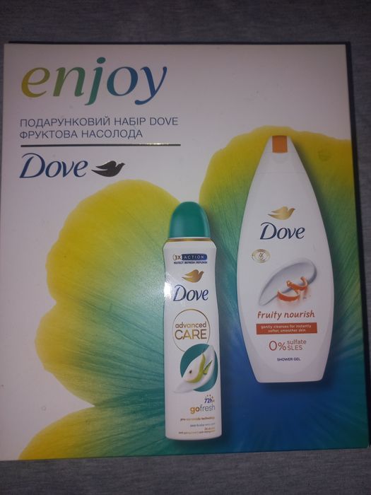 Подарунковий набір Dove "Фруктова насолода"