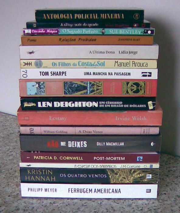 Livros (ficção) - Promoção - Leve 2, pague 1