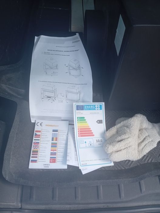 Wkład Kominkowy Nordflam Roten Lewy 11 kW