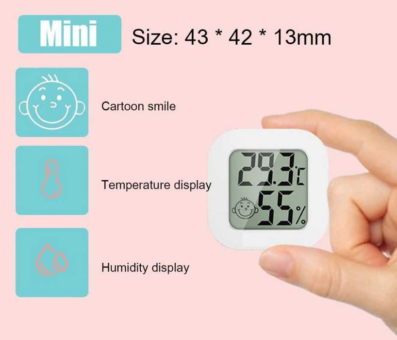 Termómetro Higrómetro Digital (medidor de temperatura e humidade)