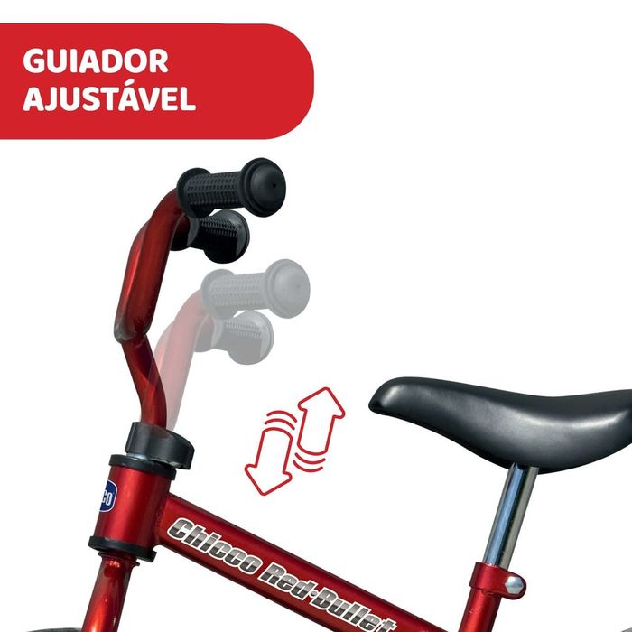 Primeira Bicicleta Chicco - RED BULLET
IDADE RECOMENDADA 2-5 Y
