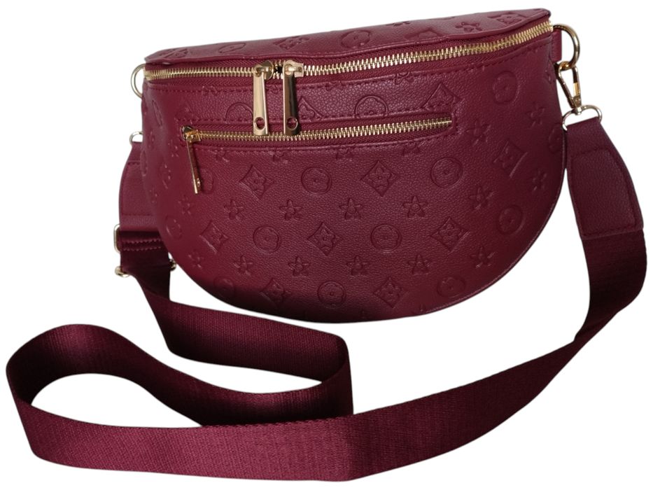 Nerka Damska Czerwona Saszetka na Ramię