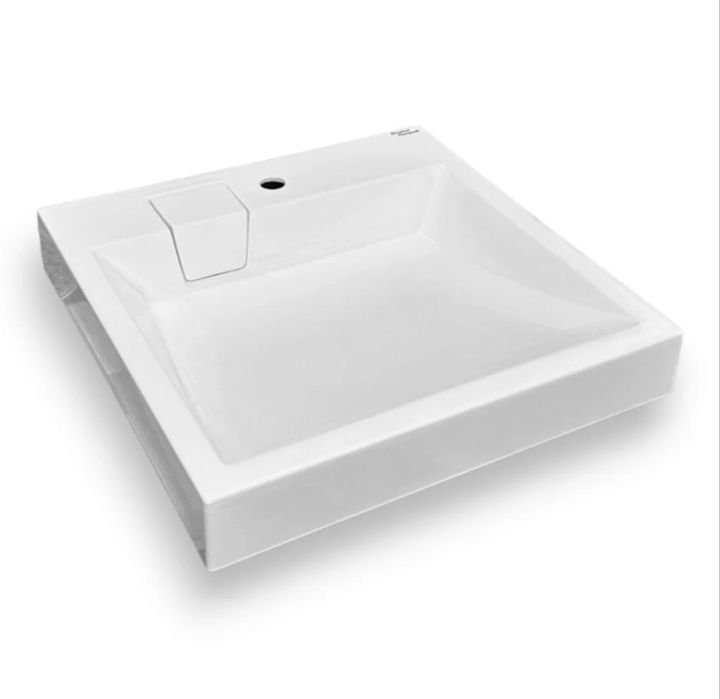 Раковина (умивальник акриловий) 60х60 см на пральну машину