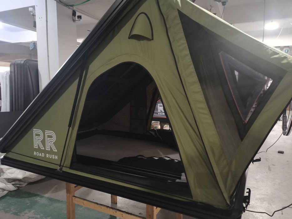 Tenda overland rígida com isolamento térmico