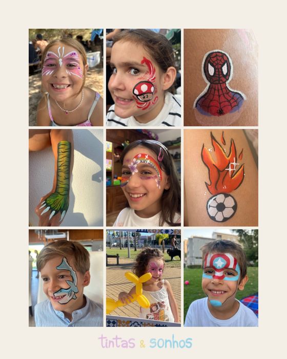 Animação Infantil - Pinturas Faciais, Modelagem de Balões, Jogos e atividades, Mascote