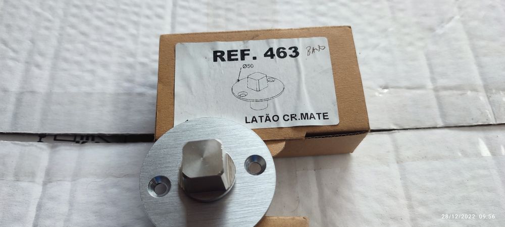 Conjunto para porta de vidro