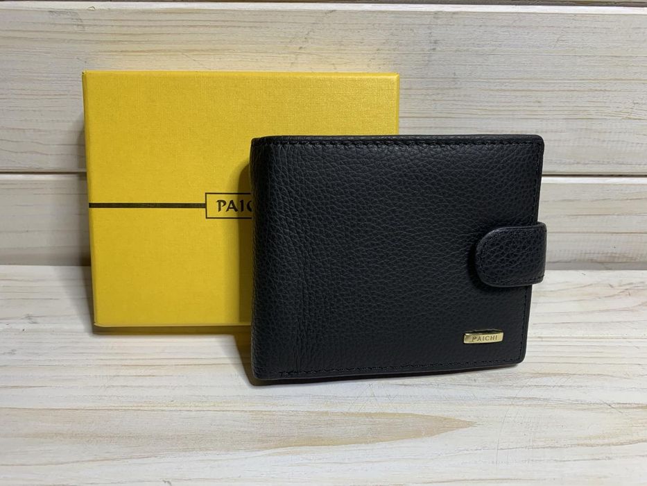 Чоловічий гаманець портмоне кошелек  шкіра PAICHI