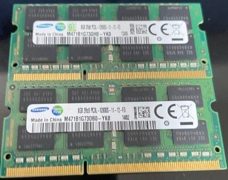 Samsung DDR3L SO-DIMM 16 GB 1600 MHz комплект 2×8 GB
