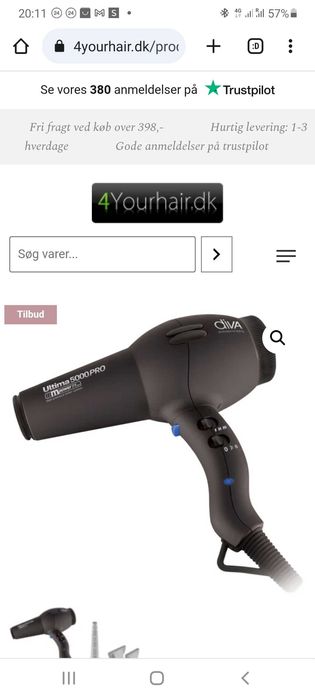 Фен Ultima 5000 PRO с Дании