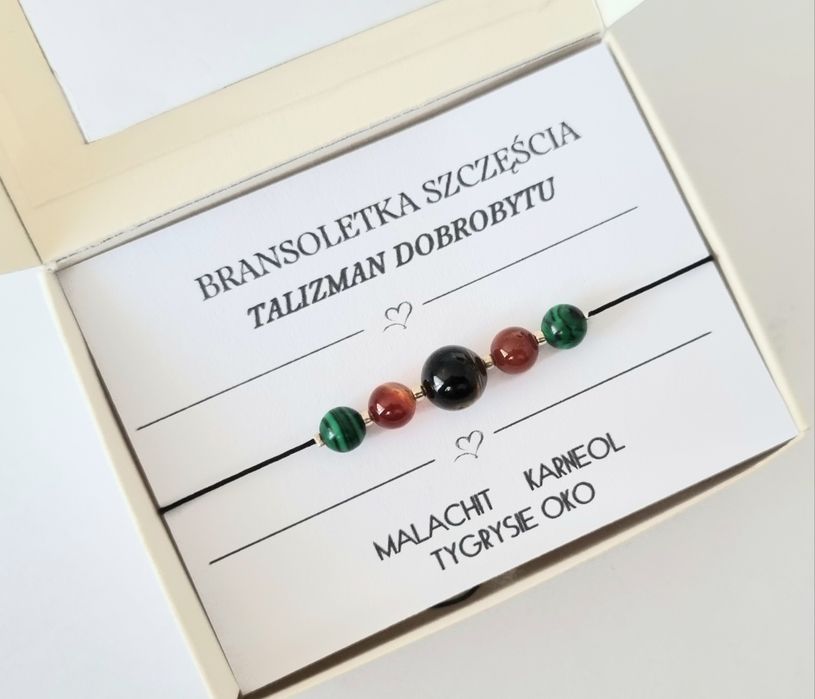 Bransoletka talizman dobrobytu