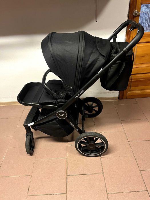 Wózek MUUVO QUICK 4.0 2w1 / 3w1 / 4w1 z bazą Czarny