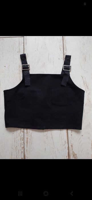 TopShop krótki crop top 36