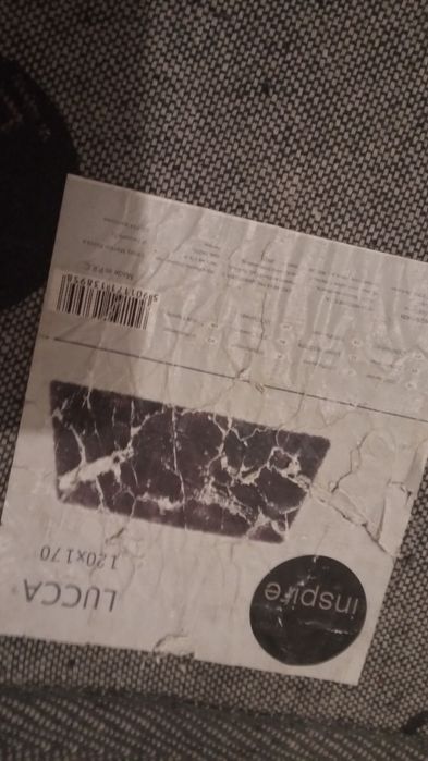 Za darmo dywan włochaty szaro fioletowy