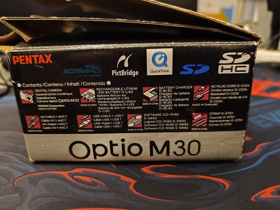Pentax Óptimo M30 sem bateria mas como nova