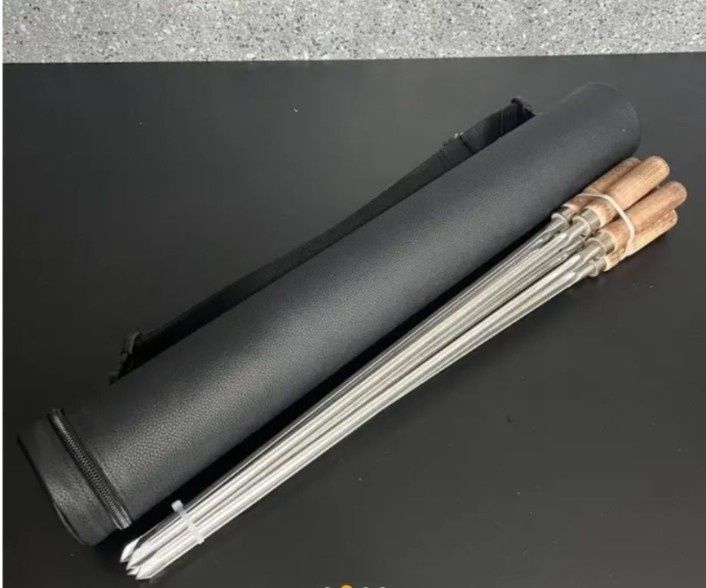 Шампура тригранні з гільзою