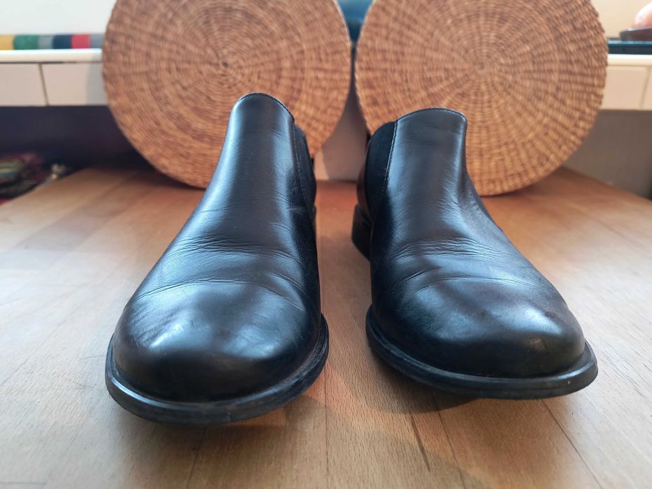 Buty do kostki półbuty mokasyny damskie 36 polska firma skóra cielęca