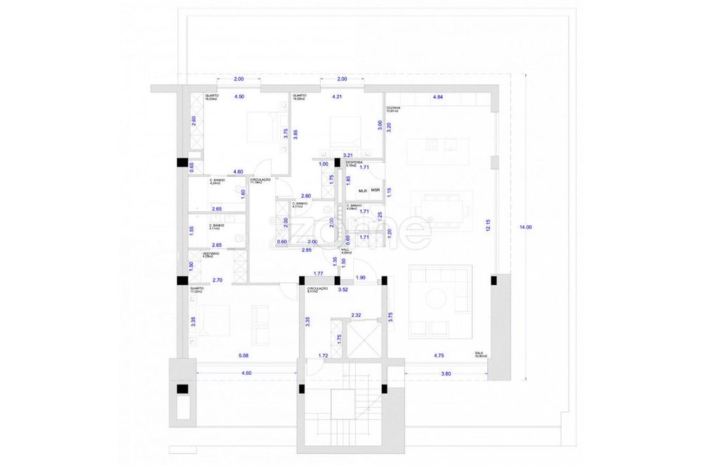 Penthouse Cobertura T3, Nova em Fonte Arcada, Póvoa de Lanhoso