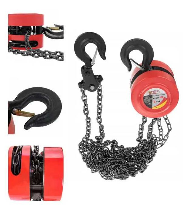 Ланцюгова таль ручна ONEX 2000 кг (2Т) / підйом 3 м