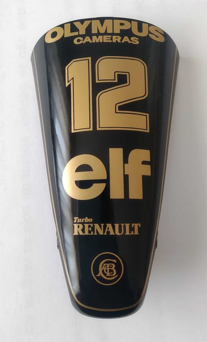 Ayrton Senna - "Nariz" da asa Dianteira Lotus F1 1985 (Escala 1/8)