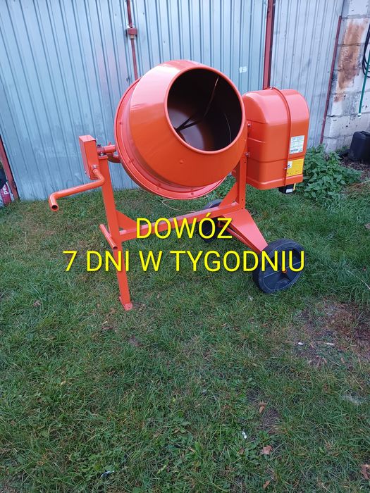 Betoniarka 145 l zasypowej na 230/v-wynajem