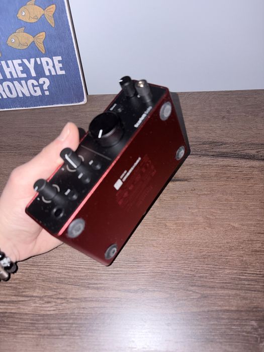 Звукова карта focusrite scarlett solo 4th gen