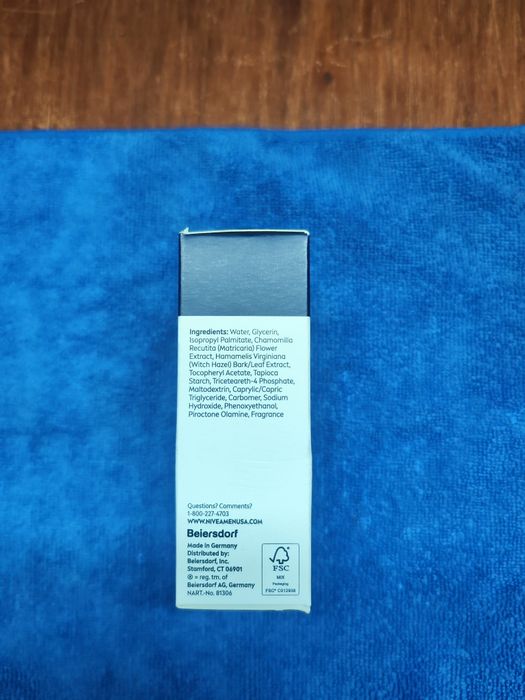 НОВИЙ! Заспокійливий бальзам після гоління NIVEA MEN 100 ml