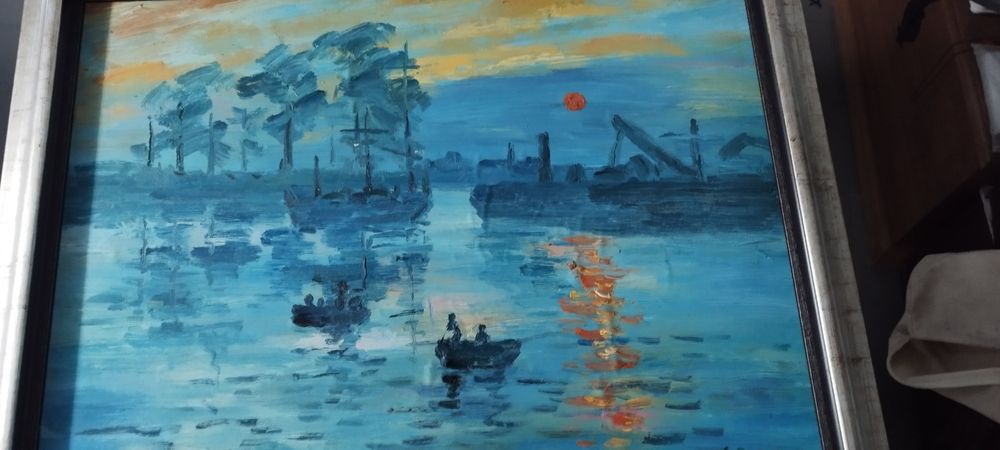 Claude Monet Sun Rising
