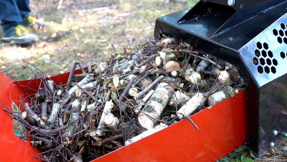 Rozdrabniacz spalinowy 7KM === rębak walcowy === RMEET RS-60