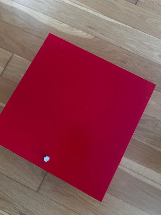 Placa/porta-accessórios IKEA EXPEDIT – vermelho