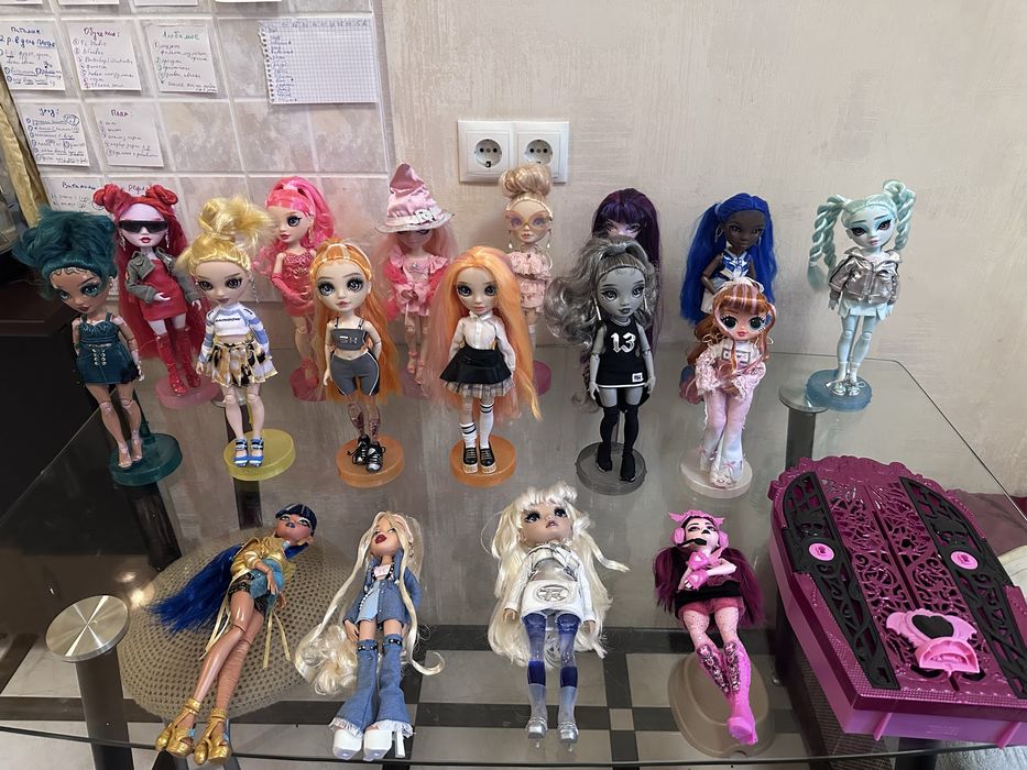 Ляльки RAINBOW SHADOW HIGH, monster high, Bratz, LOL OMG.