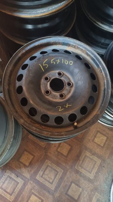 диски 15 5/100 vw Skoda seat Audi металл