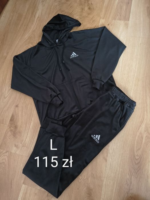 Damski dres welurowy czarny L