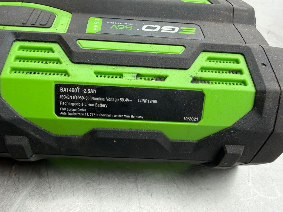 Akumulator bateria EGO Power + 2,5Ah BA1400T 56v uszkodzona 2021 (B27)