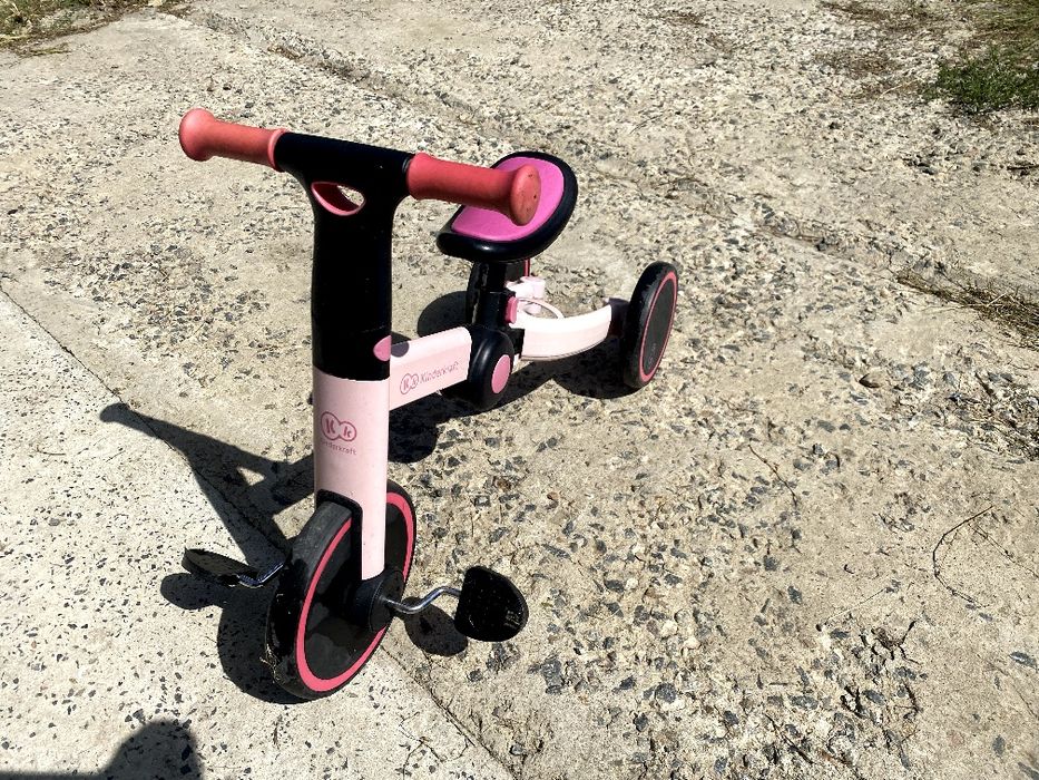Біговіл велосипед 3 в 1 Kinderkraft 4Trike Candy Pink