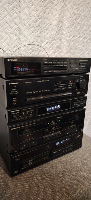 Wieża PIONEER XD-Z65M. Equalizer. Po serwisie