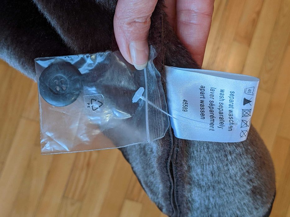 Дублянка еко шкіра, еко хутро, нова