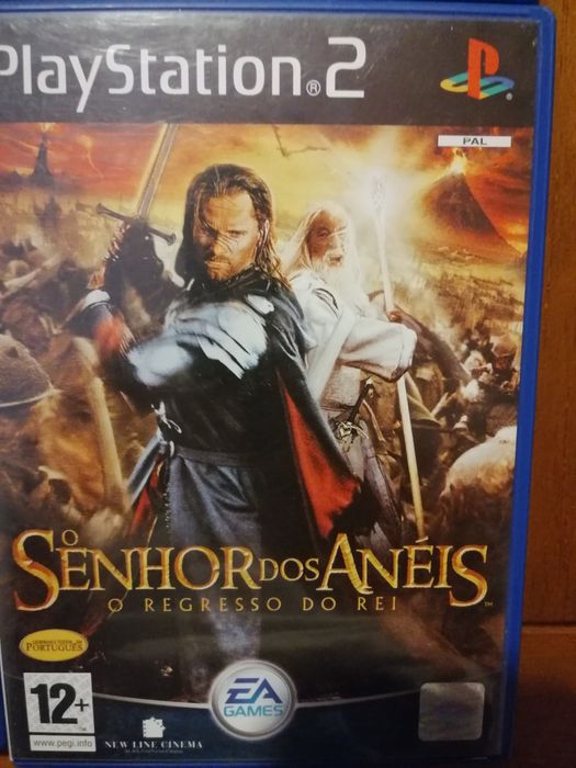 Jogos coleção senhor dos anéis playstation 2